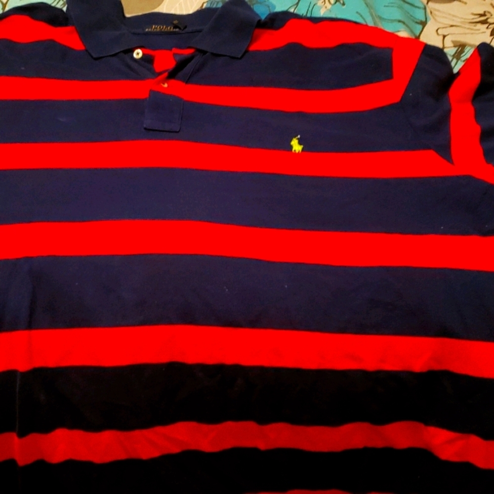 Mens short sleeve polo shirt